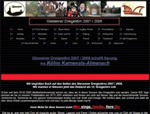 Tablet Screenshot of glessen-dreigestirn-2007.de
